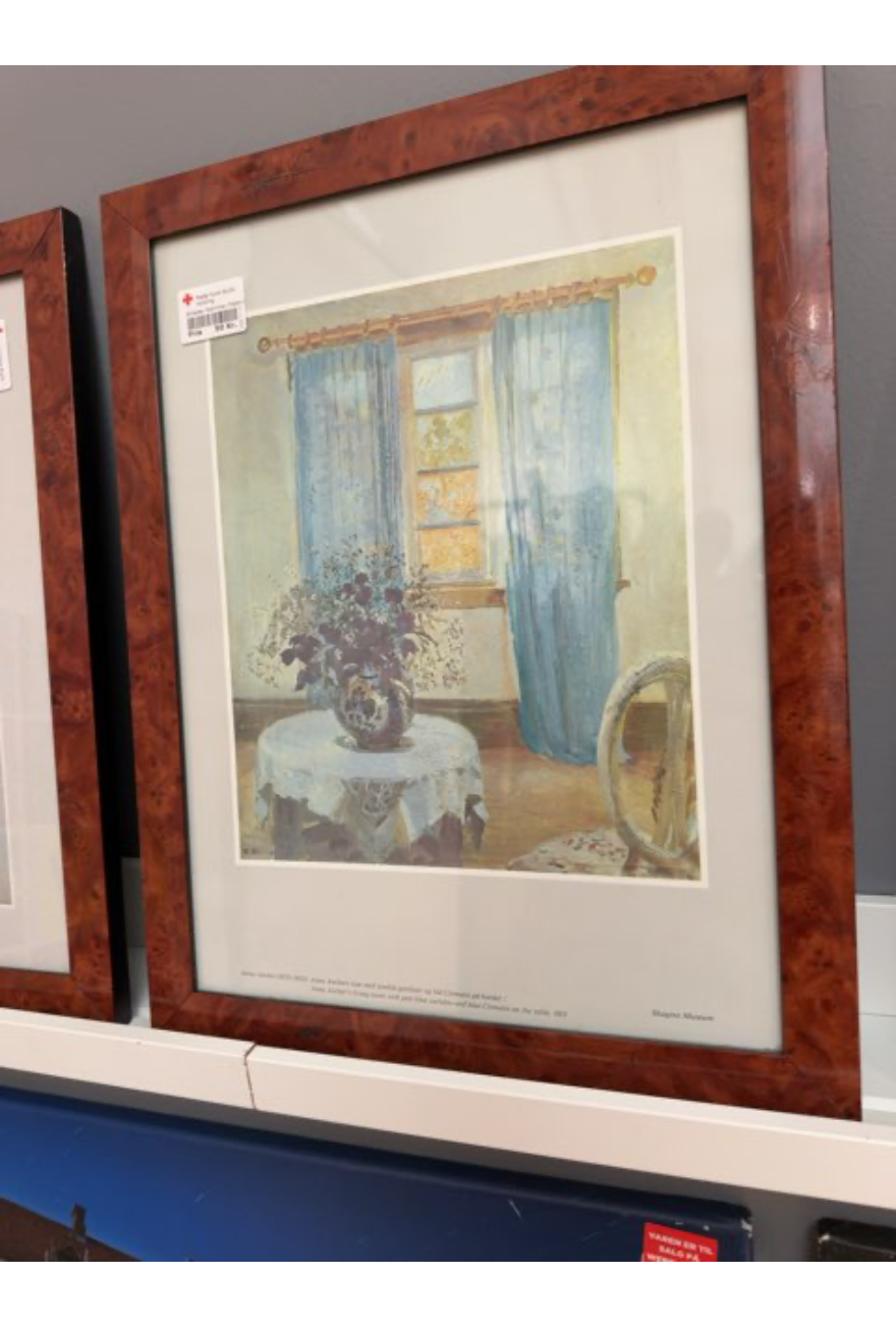 Billede af en stue "Anne Ancher"